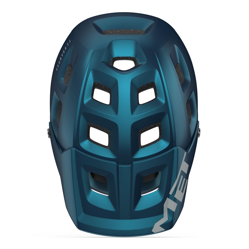 MET Helmet, Blue, Matte Black, M