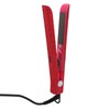 Professional Red Hair Straightener Titanium Curler Straightening Curling Rhinestone Flat