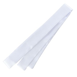 Artec 18953 Sports Day Support Soft Satin Hachimaki, 1.8 x 51.2 inches (4.5 x 130 cm), Set of 10, White
