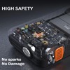 7000A【5 and 1 Multifunctional】Portable starter with air pump, car battery