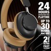 Naztech Aura 360 ANC Wireless Bluetooth Over-The-Ear Headphones with Adaptive