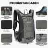Arvano Bicycle Backpack Lightweight Ski Backpack Small Hiking Backpack MTB