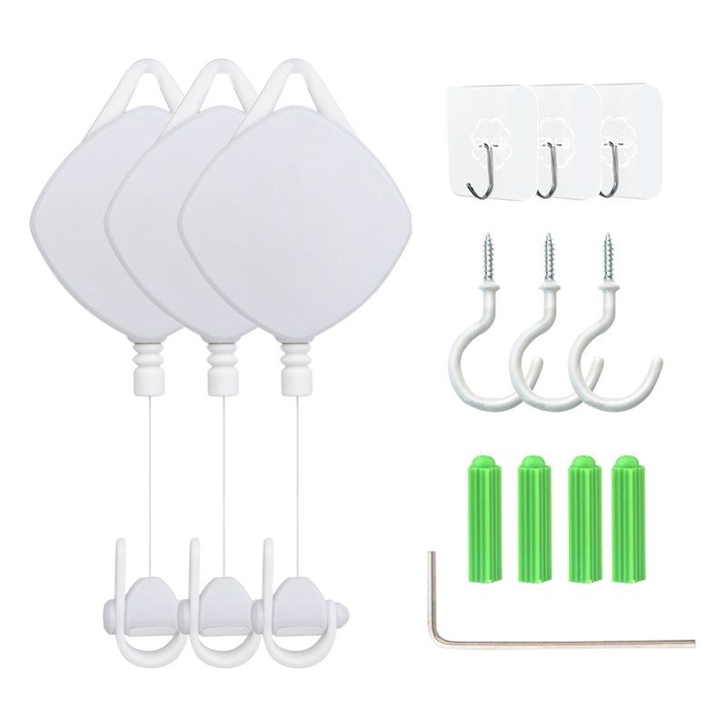 VR Cable Management Retractable Ceiling Pulley System Compatible for HTC