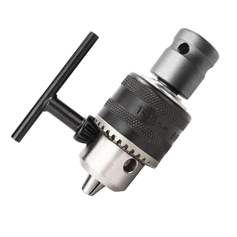 Yakamoz 1.5-10mm 1/16" - 3/8" Capacity Key Drill Chuck for