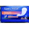 Sure & Fresh (10) Unsented Regular Bladder Pads. For Incontinence.