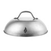 Morikavo Cheese Melting Dome,9 inch Stainless Steel Round Smashed Burger