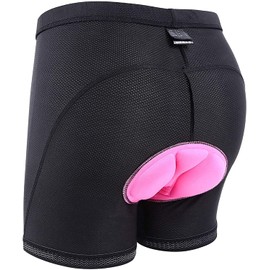Sportneer Cycling Shorts for Women, 3D, Padded, Women’s, Girls’ Cycling Undershorts, M-XXXL, xxxl