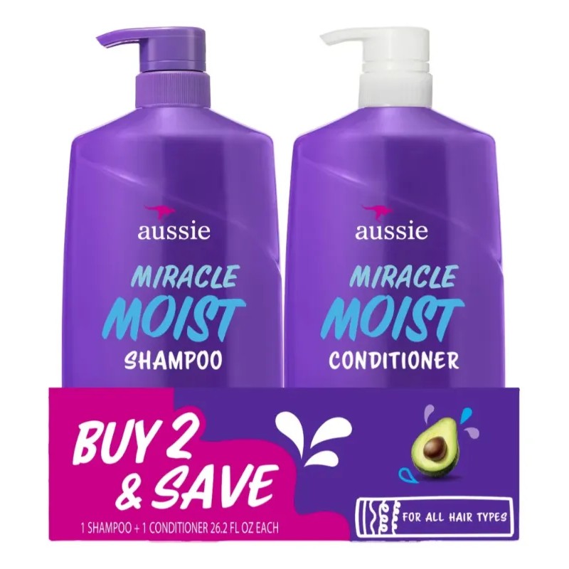 Aussie Miracle Duo Shampoo Y Acondicionador Aguacate 778ml