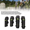 4PCS Knee Pads Elbow Pads Night Luminous Knee Protective Gear
