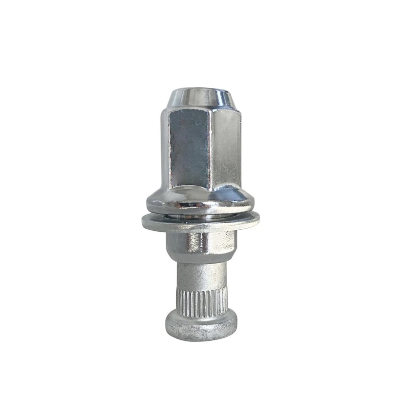 M12x1.50 Chrome Wheel Lug Stud Nut Set for 1999-2019 Jaguar