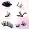 NUHEXRY - Pestañas Postizas Kit Completo, Manga Lashes Con Unión
