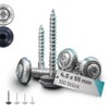 Vooxa Pack of 100 Stainless Steel A2 Spenkrader Screws 4.5