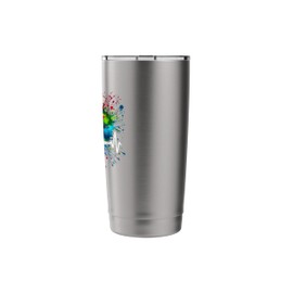 Frisbee Heartbeat Colorful Splash Outdoor Golf Disc Golf Stainless Steel Insulated Tumbler