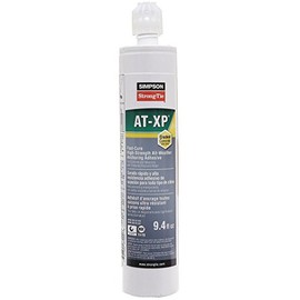 Simpson Strong-Tie AT-XP10 9.4oz Fast-Curing Anchoring Adhesive for Concrete