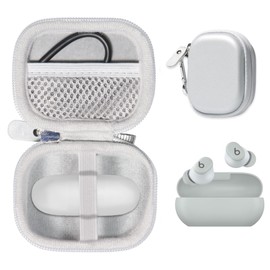 CaseSack Case for Beats Solo Buds - Wireless Bluetooth Earbuds (Smoke White)