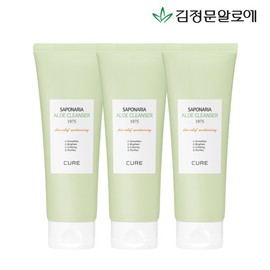 Kim Jeong-moon Aloe Cure Aloe Saponaria Cleanser 1975 3 None / 큐어 알로에 사포나리아 클렌져 1975 3개 없음