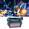 MUNEFE Welding Goggles, Welder Eye Protective Glasses, Auto Darkening Welding