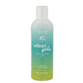URBAN GIRLS Gel para Cabello Rizado de Niñas 240 ml – Con Aceite de Coco e Ingredientes Naturales – Sin Sulfatos, Parabenos ni Siliconas – Define Rizos Suaves, Controla el Frizz y Cuida el Cabello Infantil
