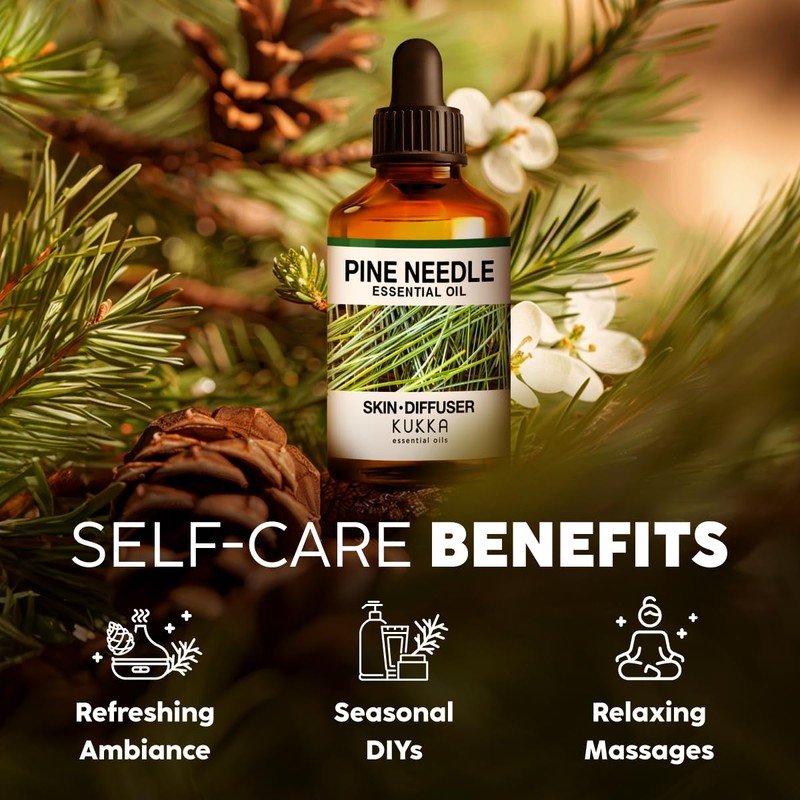 Kukka Pine Essential Oil for Diffuser - 4 Fl Oz