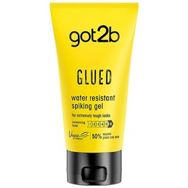 Got2b Glued Water Resistant Spiking Gel 150ml ; Ultra fijación, fórmula vegana sin sulfatos, siliconas ni parábenos