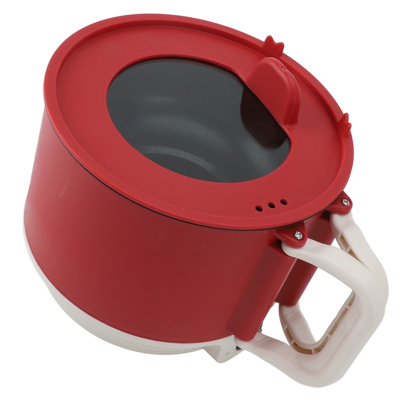 1.8L Electric Cooking Pot Multifunction Efficient Prevents Stick Foldable Handle