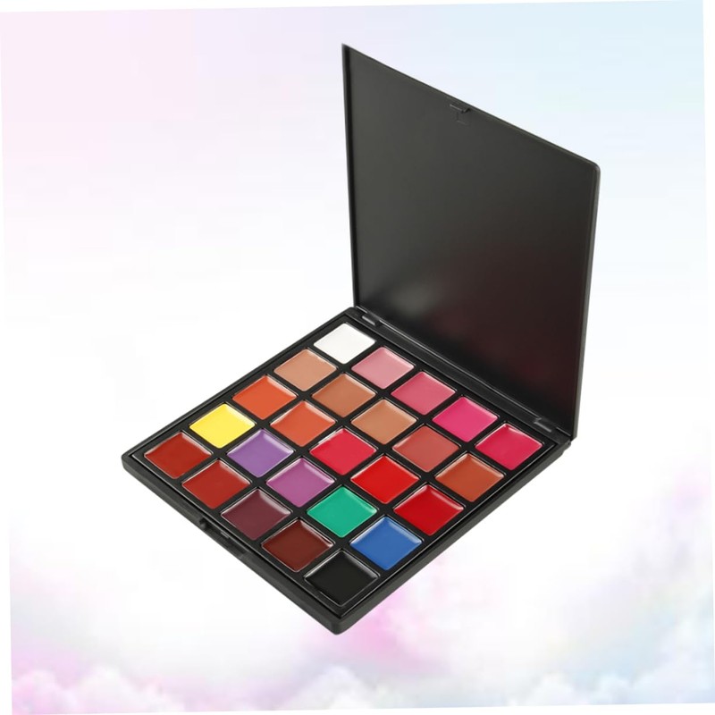 SAFIGLE Colors Lip Gloss Palette Moisturizing Lipstick Makeup Kit for