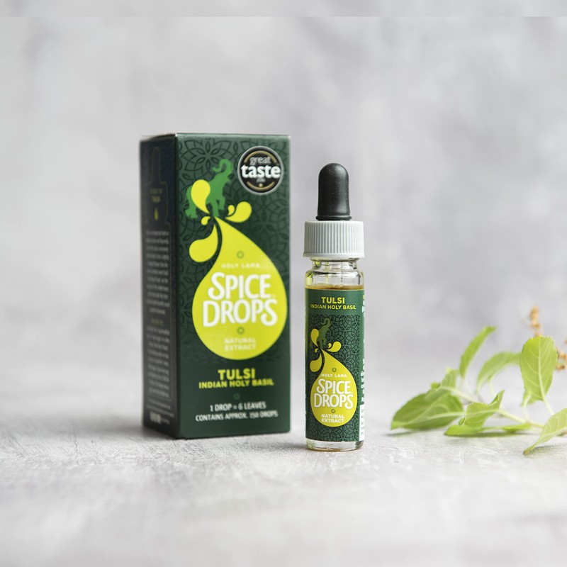 Holy Lama Spice Drops Tulsi Extract - Great Taste Award.
