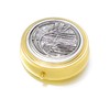 KOMI Wheat Cross Pyx Box for Communion Host Catholic, Baptism