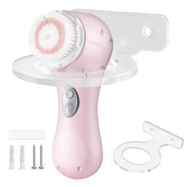 TRINENOX Acrylic Holder for Electric Face Scrubbers - Compatible with COSLUSCLSEVXY, TOUCHBeauty, WOVAZUS,Mia 2 Face Scrubber Stand, Waterproof & Durable Wall-Mounted Organizer