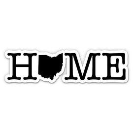 Squiddy Home Ohio - Vinyl Sticker Decal for Phone, Laptop, Water Bottle (3" Wide)