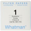 Whatman Quality Filter Paper Standard Grade 1 Pack of 100