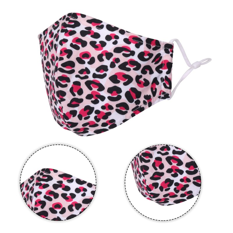 Washable Cloth Face Mask Reusable and Adjustable Protective Fabric Face