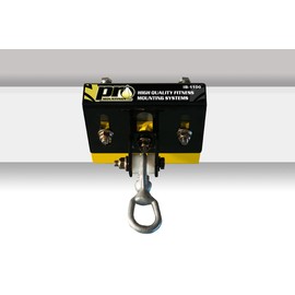 PRO Mountings - I Beam Heavy Bag Hanger (IB-1100) | Adjustable Between 4" to 5.75" I Beams | Professional Grade Steel Bag Hanger with Steel Mounting Hardware | Home & Commercial Gym Ready