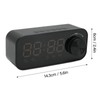 Bluetooth Speaker Alarm Clock Radio Digital LED Display Subwoofer Mini