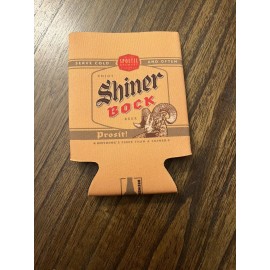 Shiner Bock  NEW! SHINER BOCK KOOZIE COOZIE - Texas Spoetzl Brewery!