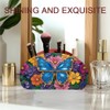 POETRYDRAW DIY Butterfly Diamond Art Painting Wooden Storage Box –