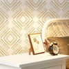Heroad Brand Boho Peel and Stick Wallpaper 17.3”x118” Geometric Wallpaper