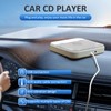 Portable CD Player for Car, External CD-Player for Car Stereo