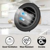 PATIKIL 4 Inch Round Air Vent Cover, 2 Pack Soffit