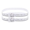 HARFINGTON 2Pcs Head Circumference Tape 24"(60cm) Flat Plastic Measuring Rule
