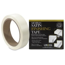 Lineco Satin Cloth Tape - 1" x 36 ft, Ivory