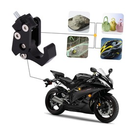 Gatuida Aluminium Alloy Motorcycle Hook Storage Easy Fit for Helmet Bag Umbrella