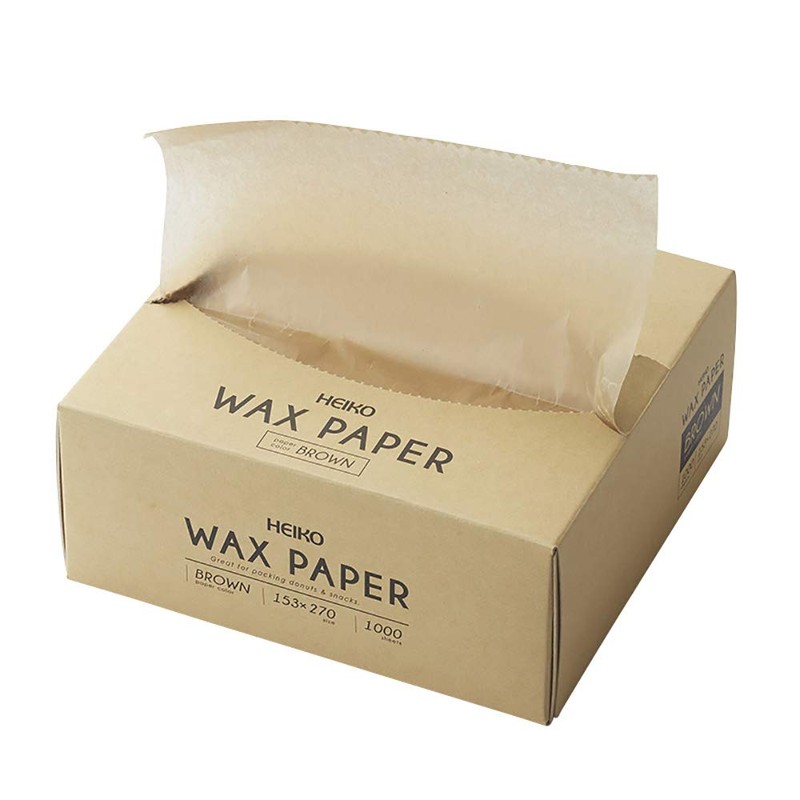 Shimojima 004532094 Wax Paper, Brown, Small, 1000 Sheets