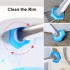 32PCS Disposable Toilet Brush Heads Only Compatible with BOOMJOY Disposable