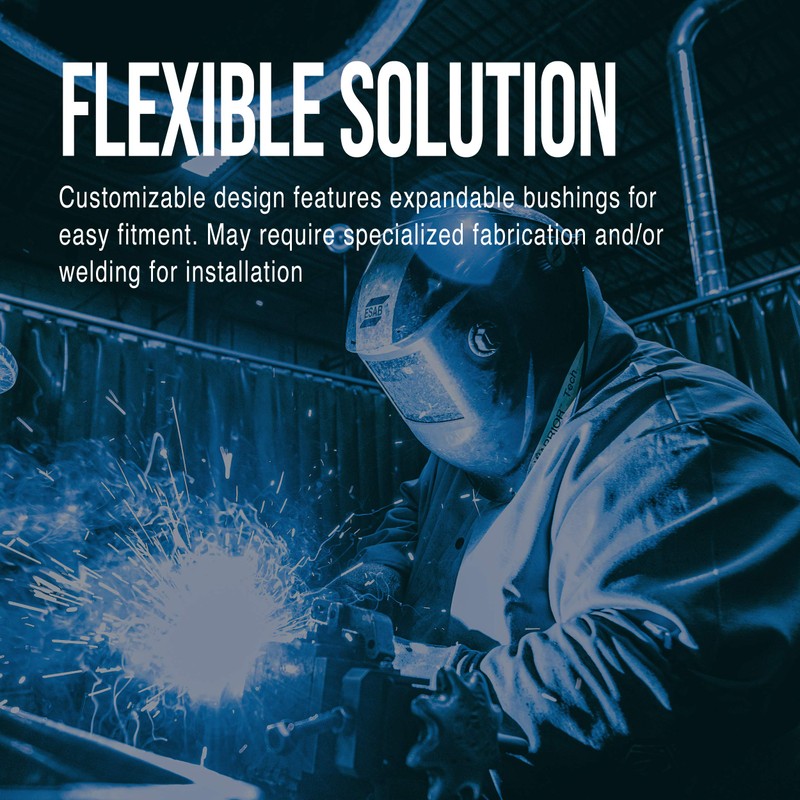 Walker SoundFX Universal 17851 Universal Exhaust Muffler 2" Inlet (ID)