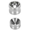 2PCS Bone Meal Cup Stainless Steel Mixing Bowl High Temperature