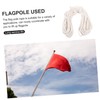 Mipcase Flagpole Replacement Cotton Rope Thick Long Durable Halyard Line