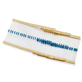 Innfeeltech 1/4 W 1% Tolerance 220 Ohm Metal Film Resistor for DIY Project and Experiments, 100 Pieces