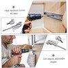105 Degree Right Angle Drill Adapter,1/4" Hex Shank Driver Angle
