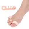 2 Pair New Orthopedic Bunion Corrector 2.0 Toe Separators Elastic